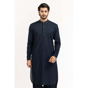 Britanio - Tela de Algodón Larga y Transpirable sin Costuras, Cuello Mandarín, Cierre de un Solo Botón - Product Image 4