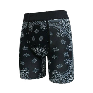 Pantalones cortos Vale Tudo de cintura media para hombre, ropa deportiva y pantalones cortos para correr, patrón de playa de LICRA ligero para entrenamiento Vale Tudo Training - Product Image 3
