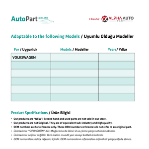 5 piezas de Pieza de plástico de bloqueo de tapa para tanque de combustible Volkswagen - Product Image 2
