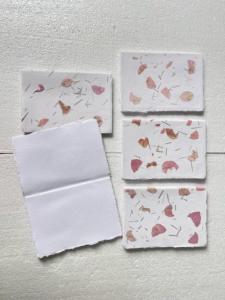 Papier fait main sur mesure en coton blanc et naturel pour les concepteurs d'invitations de mariage et la papeterie - Product Image 5