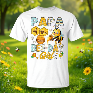 T-shirt da papà per la festa di compleanno a tema ape - Prodotto promozionale - Product Image 2