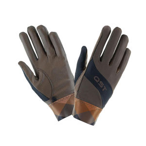 Gants d'équitation en polyamide antidérapants personnalisables pour hommes Design classique avec le dernier look de la saison estivale - Product Image 1