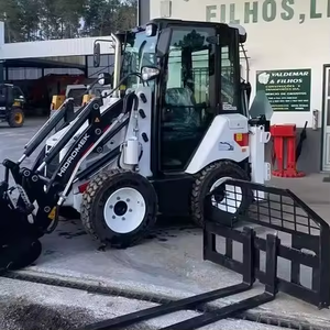 Chargeuse-pelleteuse Hidromek HMK 62SS de qualité supérieure, 4x4, diesel, machine de construction avec chargeur frontal, prête à être expédiée - Product Image 4