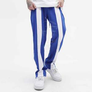 Fashion Casual <b>Trousers</b> Breathable Fabric <b>Elastic</b> Waistband Wide Leg Smooth Comfortable <b>Men</b> Flared Sweat Pant - Product Image 4