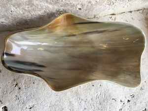 Ensemble de bols en corne de buffle naturelle, vaisselle écologique, taille et quantité personnalisables, style zen asiatique, bol à salade de fruits pour restaurant - Product Image 4