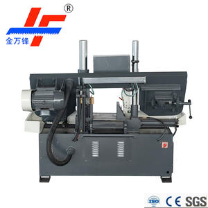 Máquina de sierra de cinta de doble columna GZ4230 con motor principal Shanghai Ruli de 2.2KW para corte de metal redondo de 300mm - Product Image 4