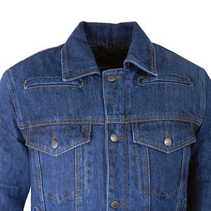 Veste en jean pour homme, dernière conception du meilleur fabricant, style urbain, couleurs personnalisées sur le devant, logo, tailles variées, respirante, écologique, livraison rapide - Product Image 4