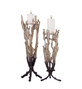 Bougeoir votif en métal de luxe de style européen Bougeoir en laiton et métal pour décoration de fête de mariage Cadeau de Thanksgiving - Product Image 3