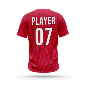 เสื้อเบสบอลผู้ชายแบบสั่งทำคุณภาพสูง 2 กระดุม และชุดทีม แห้งเร็ว ระบายอากาศดี ราคาถูกสำหรับการสั่งซื้อจำนวนมาก - Product Image 5