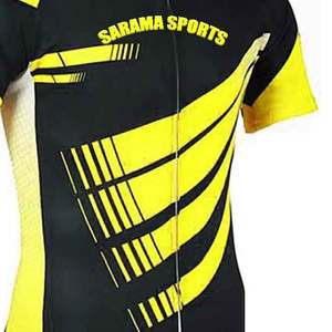 Conjunto de ropa deportiva de ciclismo personalizable de alta calidad para hombres, uniformes transpirables completamente sublimados, opciones de talla grande disponibles - Product Image 5
