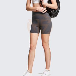 Pantalones Cortos Deportivos de Nuevo Estilo de Secado Rápido Hechos en Spandex/Nailon, los Más Vendidos, Diseña Tus Propios Pantalones Cortos Deportivos para Mujer en Existencia - Product Image 5