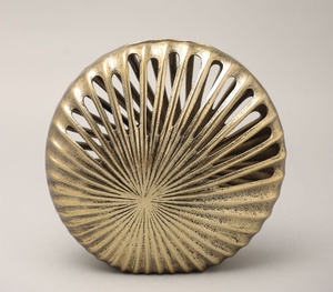 แจกันทรงสูง panthera แจกันโลหะทุบหรูหราเน้นดอกไม้แจกันดอกไม้สำหรับตกแต่งบ้านสำนักงานและโรงแรม - Product Image 4