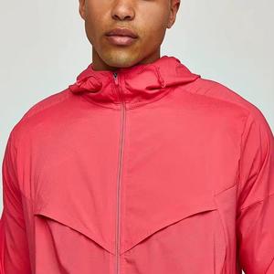 Conjunto de Pantalones Cortos y Chaqueta Cortavientos de Invierno para Hombre, Personalizado al por Mayor, Cómodo, Transpirable, Impermeable, de Poliéster, con Capucha, Logotipo Personalizado en la Parte Delantera, OEM - Product Image 5