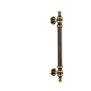 มือจับประตูโลหะสีน้ำตาลขายสูงมือจับประตูทองเหลืองหรูหราสำหรับบ้านโรงแรมร้านอาหารประตูดึงการใช้งาน - Product Image 2