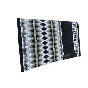 Almohadillas para Silla de Montar de Estilo Ecuestre Inglés ASHMIRA de Calidad Extrema, Multicolor, Forro de Lana de Nueva Zelanda, Exterior de Visón, Personalizadas - Product Image 1