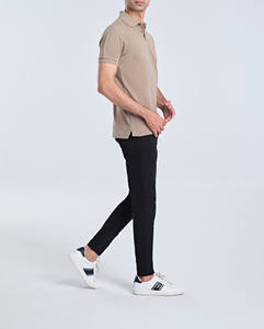 Polos d'uniforme d'entreprise en coton polyester personnalisés de haute qualité Polos à manches courtes pour hommes - Product Image 3