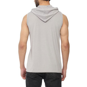 Hoodie sans manches pour homme, hiver, gym, fitness, musculation, haute qualité, 100% coton, coupe-vent, respirant, hip hop - Product Image 2