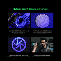 Escáner 3D Creality Sermoon P1, Solución de Escaneo 3D Portátil de Alta Precisión