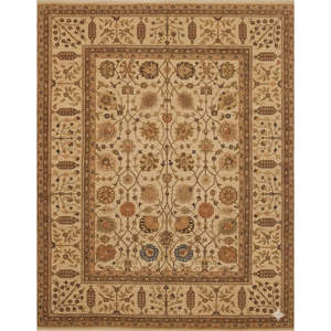 Alfombra de Peshawar y Khotan anudada a mano, única en su tipo, de 10'0 x 8'0, Pes_Kho_327 - Product Image 1