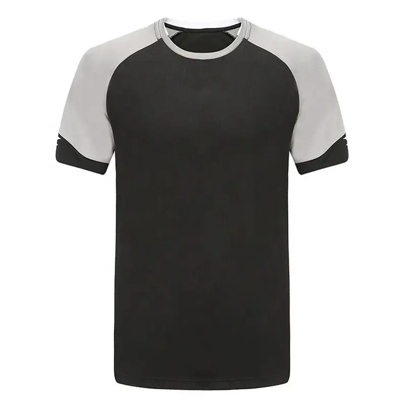 Camiseta raglan de beisebol com manga 3/4 para mulheres, camiseta personalizada com manga preta tingida cinza, novidade para homens, camiseta raglan de boa qualidade