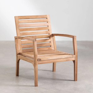 <b>PATIO</b> TEAK WOOD <b>CHAIR</b> RELAX MADE IN INDONESIA - Product Image 1