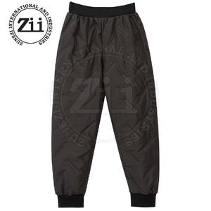 Pantalones y pantalones acolchados de lona ligeros hechos a medida, estilo informal único con cierre de cintura elástica, personaliza tu propio estilo - Product Image 2