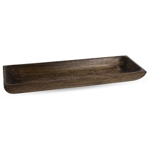 Cuenco de masa de madera hecho a mano, artesanía de madera Natural para el hogar, Hotel, restaurante, utensilios de cocina, producto al por mayor - Product Image 1