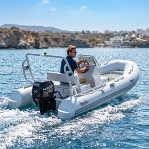 Yate semirrígido inflable con casco de aluminio Zhenbo de 3.6m con motor fuera de borda para pesca y actividades acuáticas RIB 360 - Product Image 2