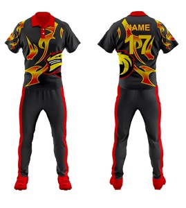 Uniformes de cricket pour hommes Nouveau design Maillots de cricket Nouveau modèle Meilleur uniforme de cricket Impression par sublimation numérique - Product Image 2