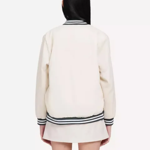 Veste universitaire personnalisée Slim Fit confortable pour femmes vêtements de plein air vestes Varsity de haute qualité style décontracté Street Wear - Product Image 3