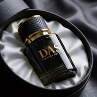 Flacon de parfum personnalisé sur mesure avec estampage à chaud professionnel et emballage cadeau élégant à ouverture angulaire