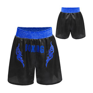 กางเกง MMA แบบมวยไทยสำหรับผู้ชายมาใหม่กางเกงขาสั้นเนื้อผ้านุ่มออกแบบได้ตามต้องการ - Product Image 2