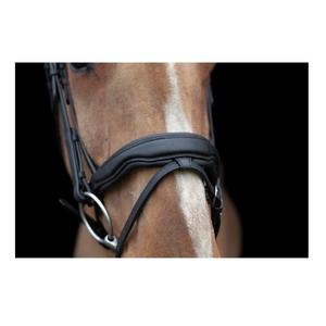 Ultra Comfort Rider Navan Anatomic Brida 'E' Broche en forma de cuero genuino Estilo occidental Brida de caballo Lujo Colorido - Product Image 2