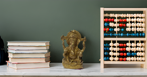 Modern Design Lord Ganesha <b>Statue</b> Idol Brass Metal Pooja Idol for Home Decor <b>Religious</b> Ganesh Murti Showpiece for Puja - Product Image 3