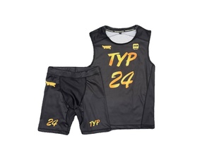 Uniforme de Baloncesto Personalizado, Transpirable y de Secado Rápido, con Sublimación, para Equipos, Tallas Grandes, 100% Poliéster - Product Image 1