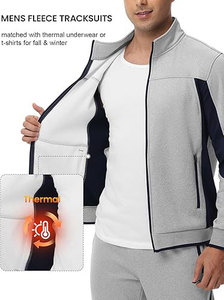 Pantalons de survêtement décontractés pour homme personnalisés avec capuche, 100% coton, respirant, taille élastique double, logo brodé pour ensembles d'hiver - Product Image 3