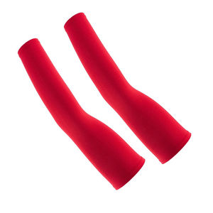 Manchon de bras de basketball pour adulte de haute qualité, en spandex/polyester, teint en pièce, résistant à l'eau, respirant, réversible, séchage rapide - Product Image 2