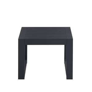 Baltic End ou Benton Table d'extérieur en aluminium Table d'appoint de patio moderne Meubles de jardin résistants aux intempéries Table d'appoint carrée - Product Image 1