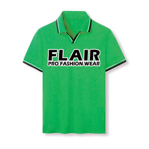 Gran oferta de algodón 100% para hombre, camiseta Polo personalizada de buena calidad, Color sólido, estilo informal, patrón, 180g, tela, peso frontal - Product Image 1