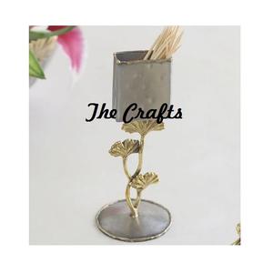 Vase à fleurs en aluminium argenté en vrac, qualité supérieure, forme ronde, pot à fleurs pour la décoration de table - Product Image 2