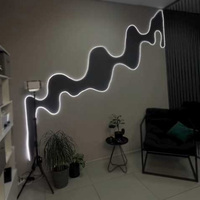 Offre Spéciale 2835 Flexible néon LED bande lumineuse 10W IP65 DC 12V 6x12 120 Diodes étanche basse tension 5 m/rouleau blanc/blanc chaud