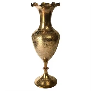 Florero de Metal Heavy Duty Creativity Nuevo Florero de calidad de Latón para Decoración Evento por decor Impex - Product Image 3