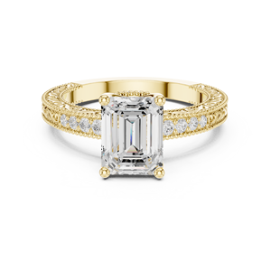 Renew Meadow jewels Bague de mariage indienne traditionnelle en or 10 carats pour femme - Product Image 5