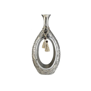 High Quality Modern Teardrop Embossed Metal Handmade <b>Vase</b> Tassel Customizable Wholesale Wedding Home Decoration Products <b>Sale</b> - Product Image 1