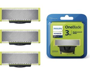Cuchillas de Repuesto Originales Philips Norelco OneBlade, Paquete de 3, QP230/80 - Product Image 1