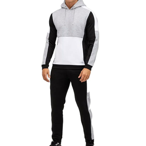 Chándal transpirable de algodón/poliéster de alta calidad para hombre para gimnasio, chándal deportivo para correr, traje deportivo de invierno de talla grande - Product Image 1