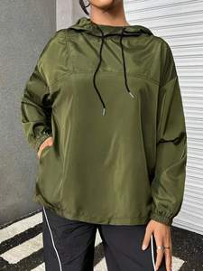 Chaqueta cortavientos para mujer de la mejor calidad, forro de nailon personalizable, producto terminado hecho en Pakistán - Product Image 4