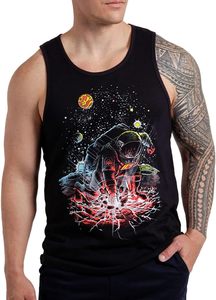 Camisetas sin Mangas Casuales Premium para Hombre, de Algodón/Poliéster, Tejidas, Transpirables, con Patrón Liso, Marca Privada, Ropa de Playa para Verano - Product Image 2