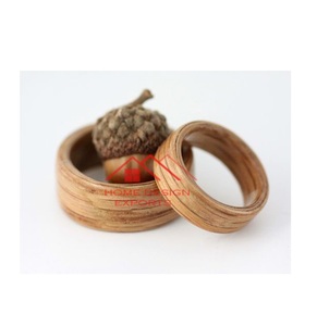 2025 Vente chaude en bois naturel rond serviette en bois roi fabriqué en Inde disponible à un prix abordable - Product Image 2