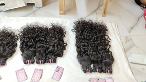 Natural Raw Straight Wavy Curly <b>Human</b> <b>Hair</b> Bundles Indian Remy <b>Hair</b> Bundles Raw Virgin <b>Human</b> Indian Temple Cuticle Aligned <b>Hair</b> - Product Image 6